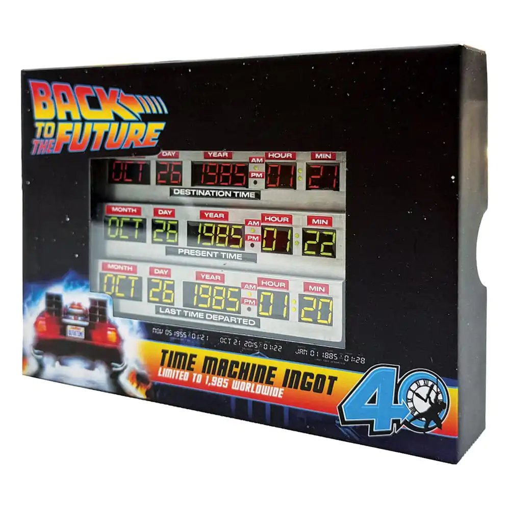 Back To The Future Ingot 40th Anniversary Time Circuits Editie Limitata poza produsului