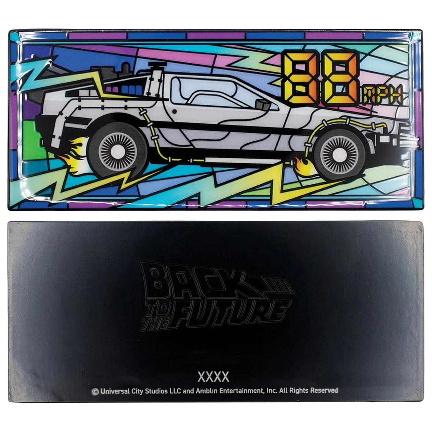 Back to the Future Ingot Stained Glass-Style Limited Edition poza produsului