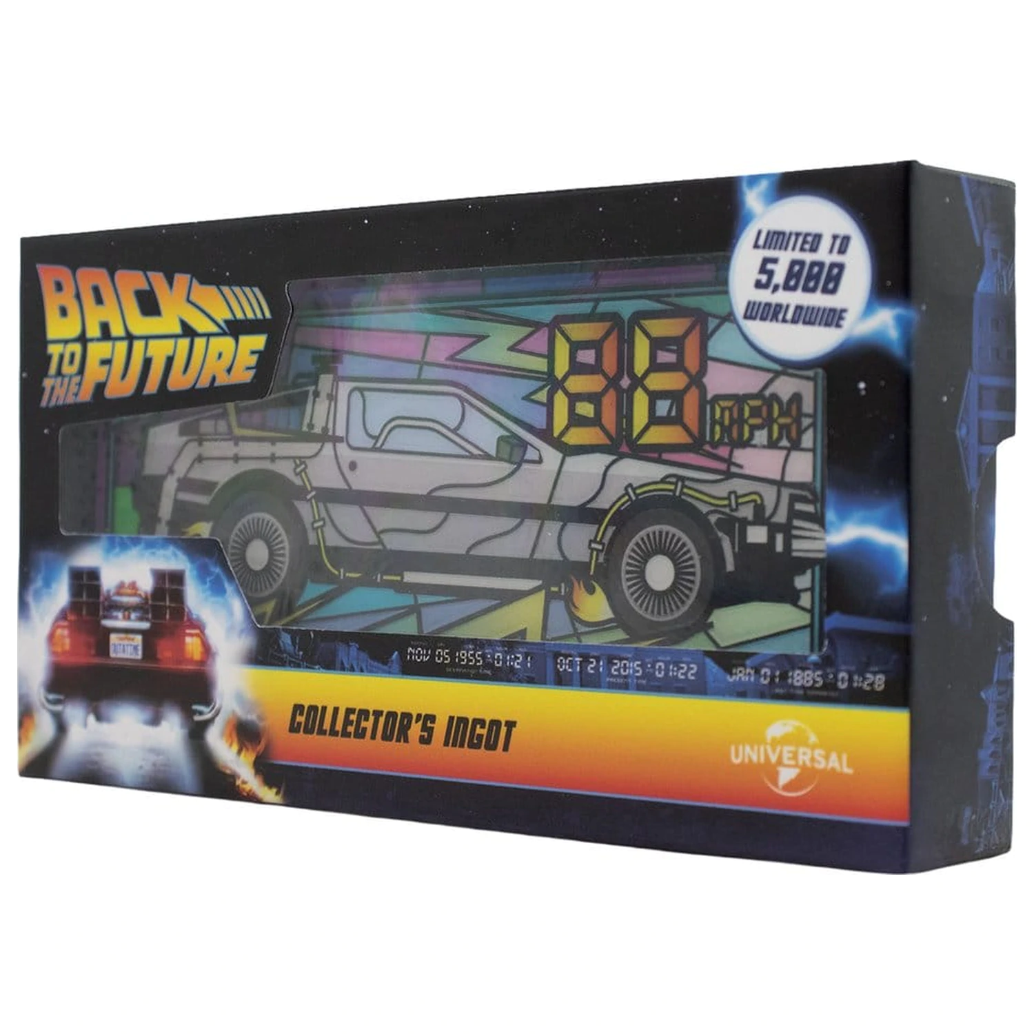 Back to the Future Ingot Stained Glass-Style Limited Edition poza produsului
