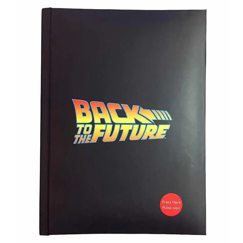 Back to the Future logo light caiet poza produsului