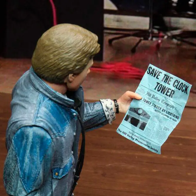 Figurină de acțiune Back to the Future Ultimate Marty McFly (Audition) 18 cm poza produsului