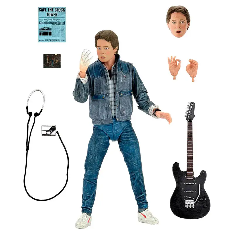Figurină de acțiune Back to the Future Ultimate Marty McFly (Audition) 18 cm poza produsului