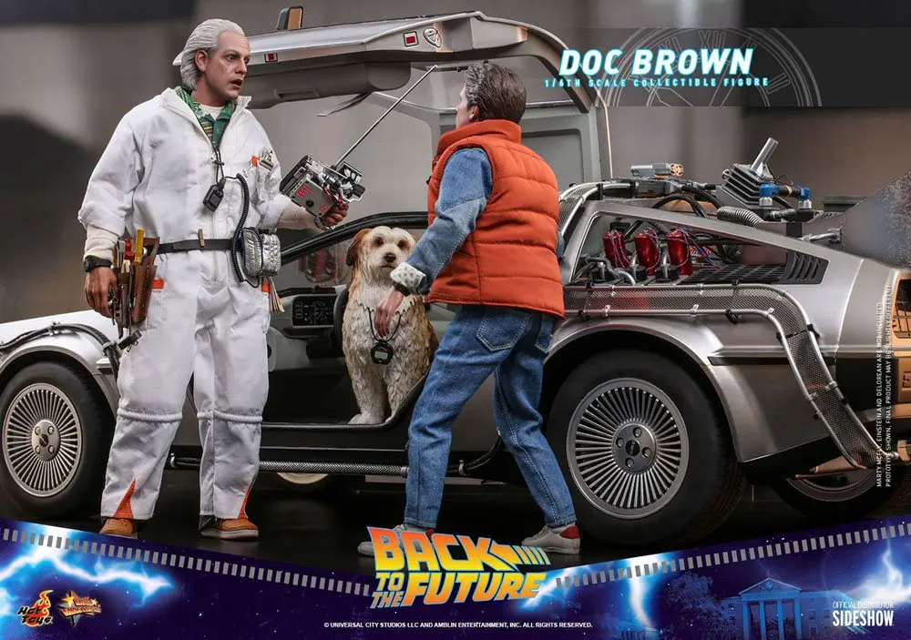 Back To The Future Movie Masterpiece figurină de acțiune 1/6 Doc Brown 30 cm poza produsului