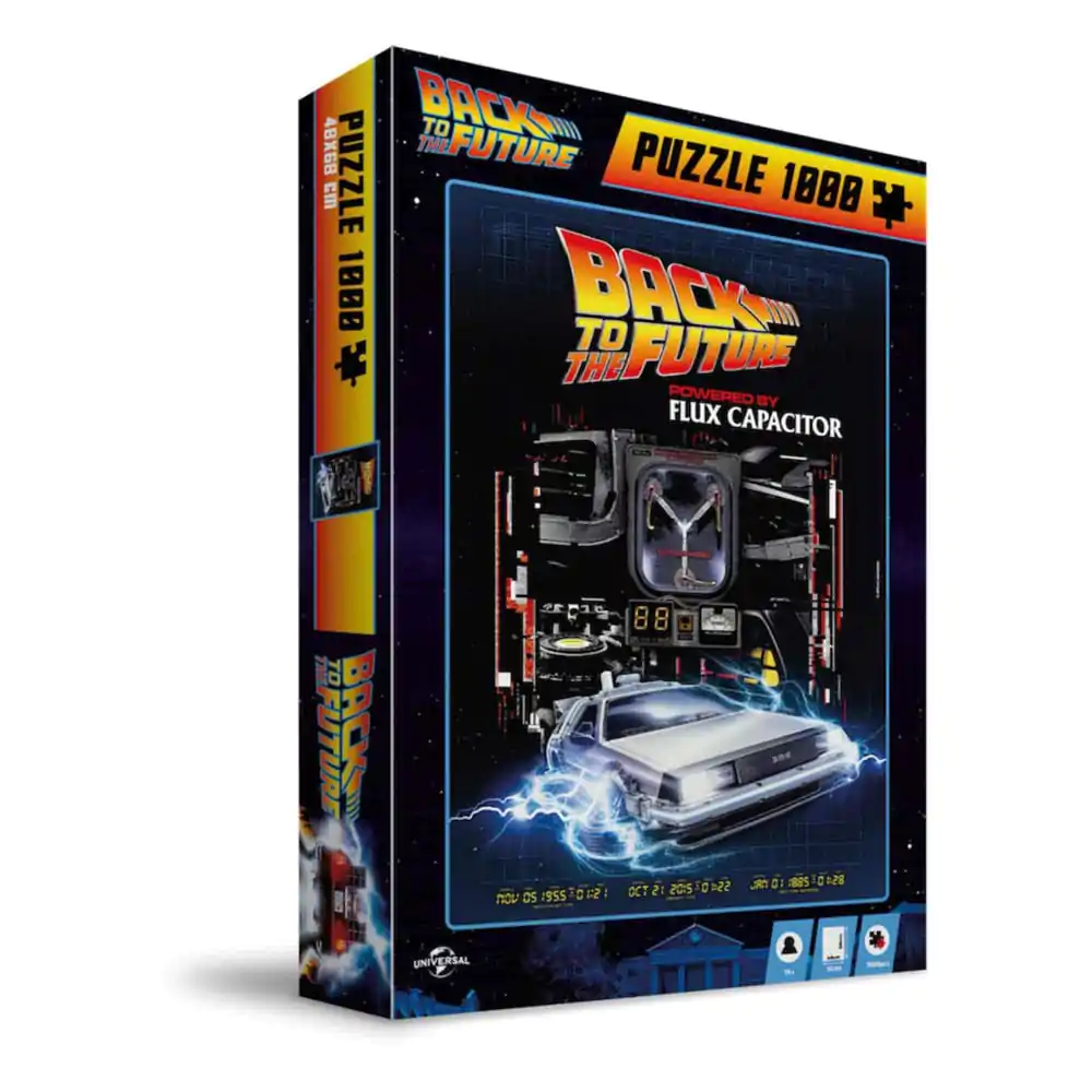 Puzzle Înapoi în Viitor Powered by Flux Capacitor poza produsului
