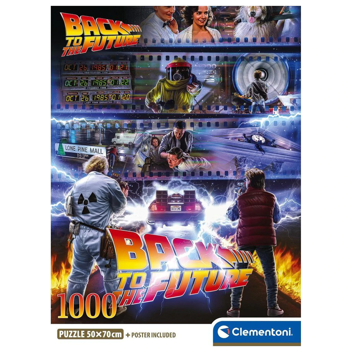 Back To The Future puzzle 1000 piese poza produsului