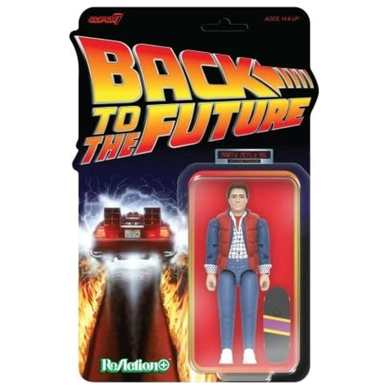 Back To The Future ReAction+ Figurina de actiune Wave 01 Marty McFly '85 poza produsului