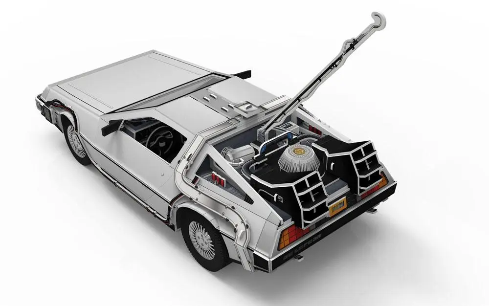 Puzzle 3D Mașina Timpului Back to the Future poza produsului