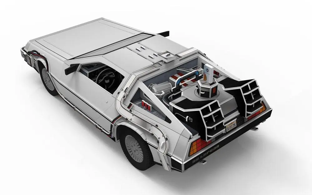 Puzzle 3D Mașina Timpului Back to the Future poza produsului