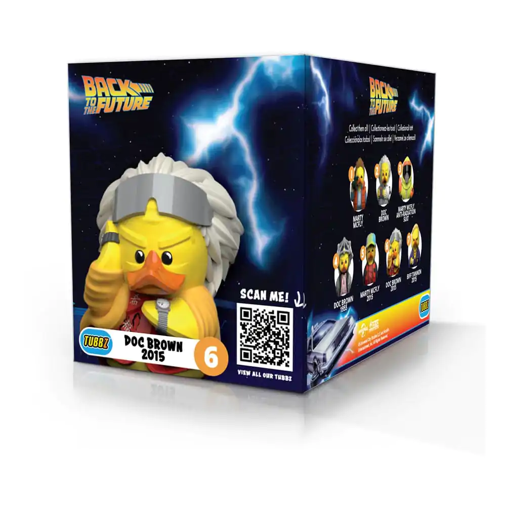 Back To The Future Tubbz figurină PVC Doc Brown 2015 Ediție Cutie 10 cm poza produsului