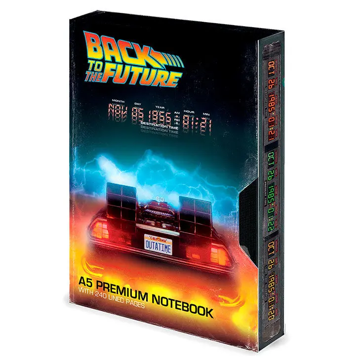 Back to the Future Caiet Premium A5 Great Scott VHS poza produsului