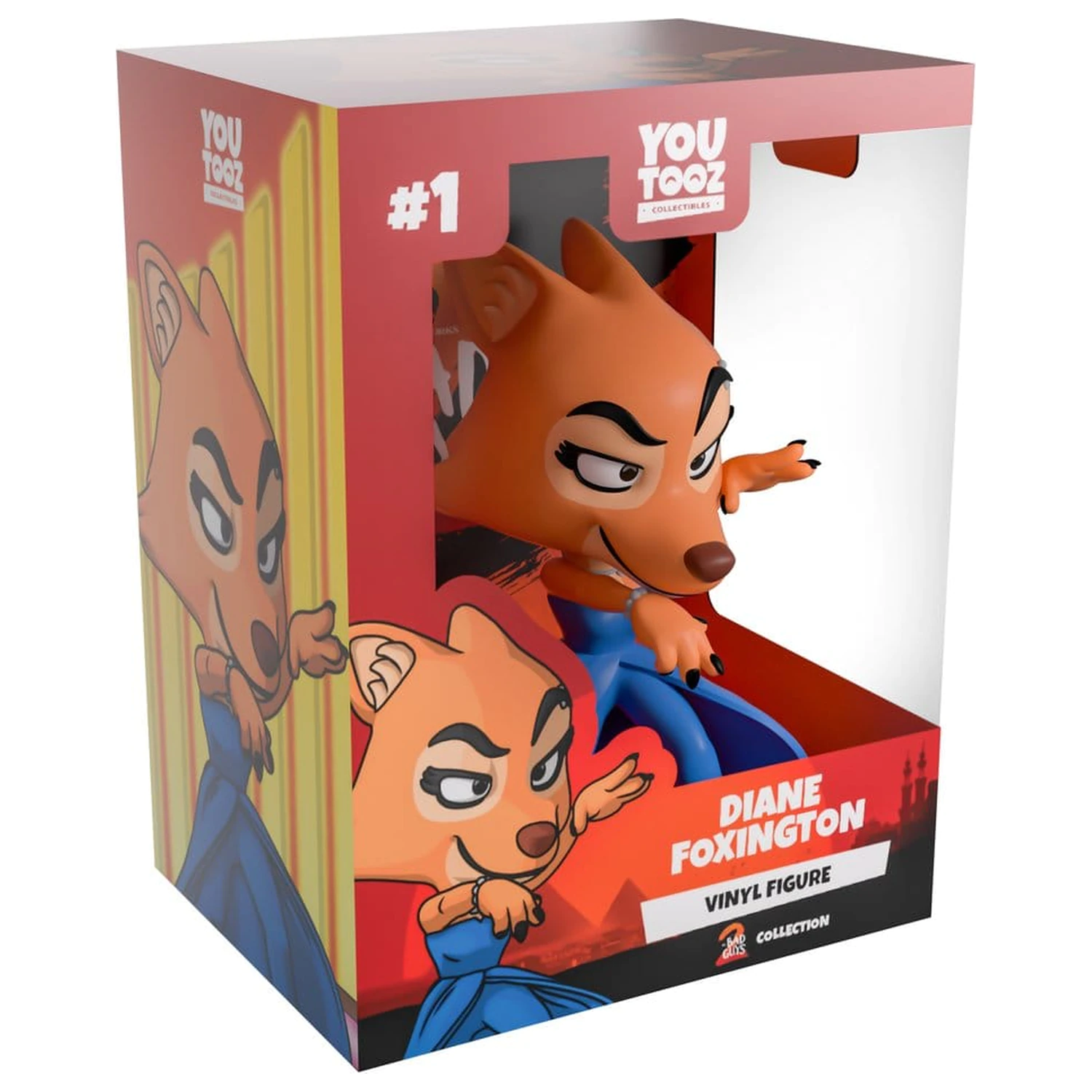 Bad Guys 2 Figurina de vinil Diane Foxington 12 cm poza produsului