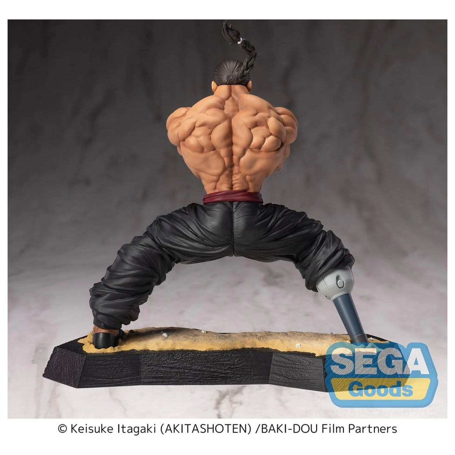 Baki-Dou Luminasta PVC figurina Kaioh Retsu 15 cm poza produsului