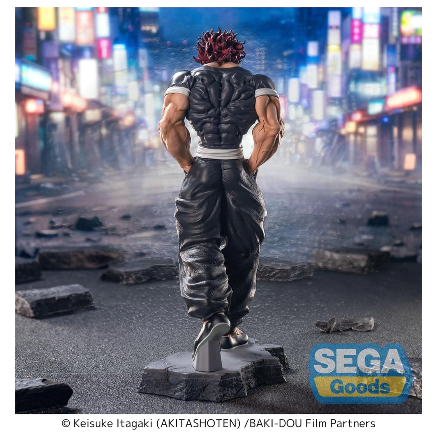 Figurina Baki-Dou Luminasta din PVC Yujiro Hanma 25 cm poza produsului