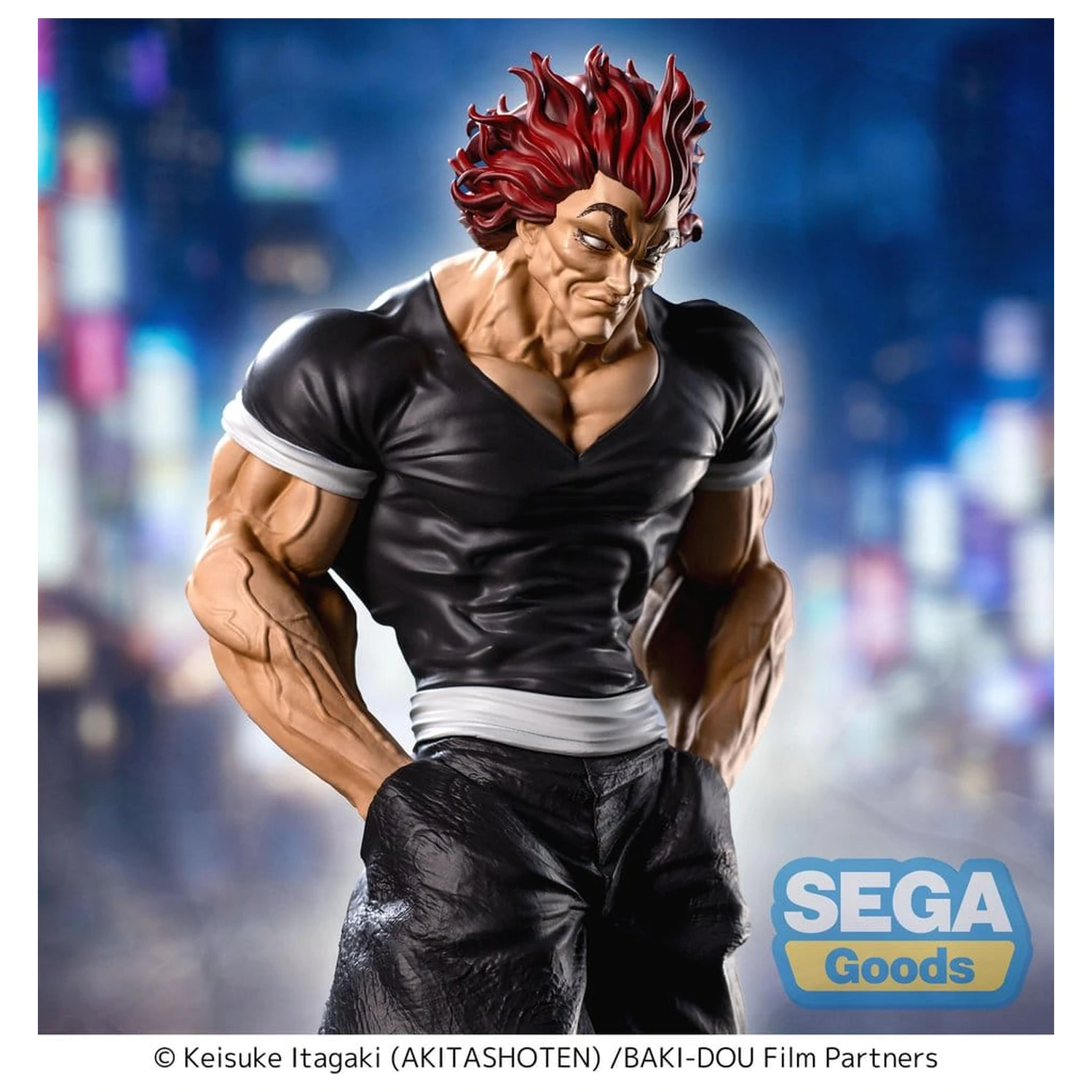Figurina Baki-Dou Luminasta din PVC Yujiro Hanma 25 cm poza produsului