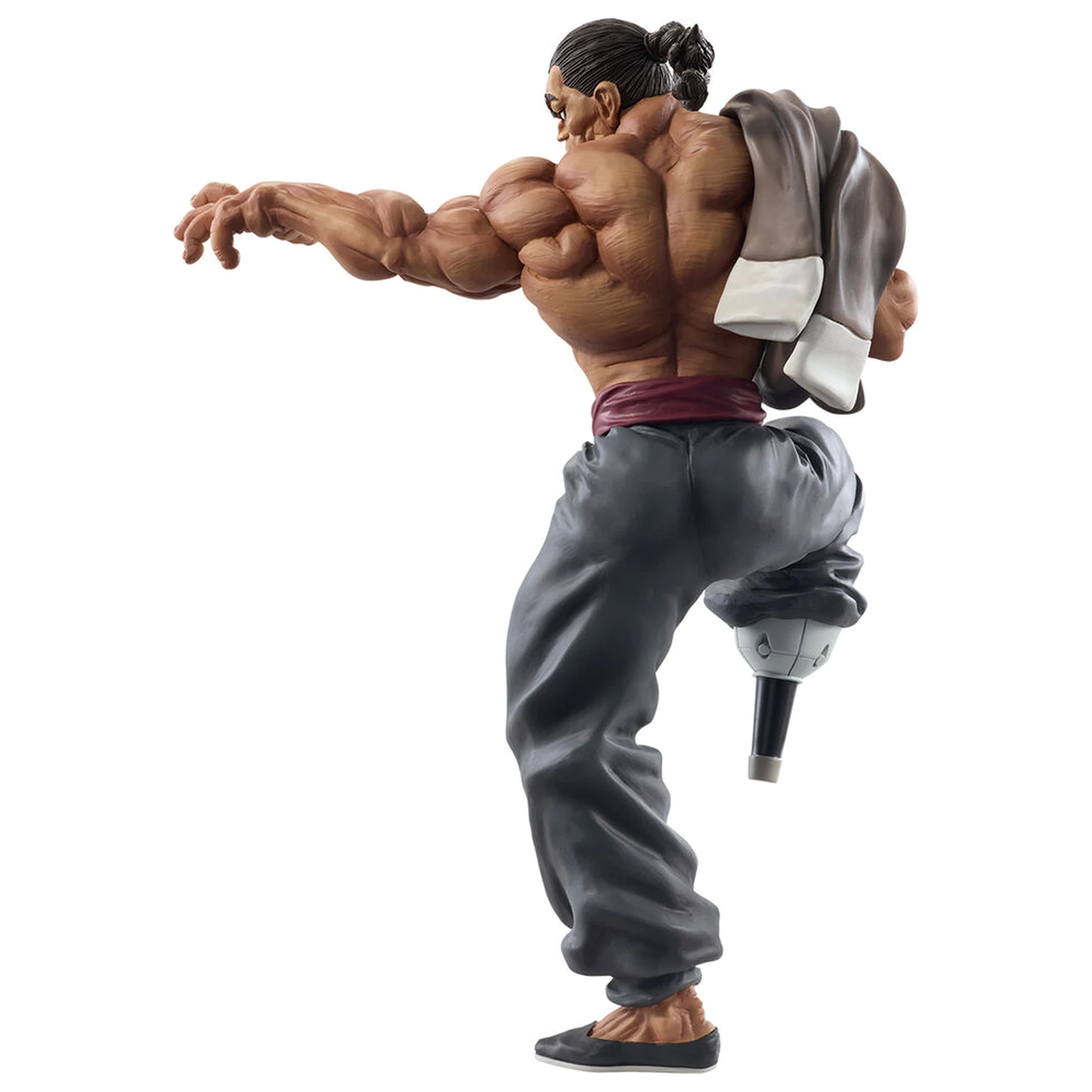 Baki Giant Heartbeat Retsu Kaioh Ichibansho figurina 25cm poza produsului