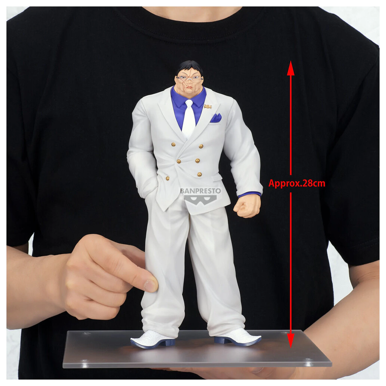 Baki Grandista Hanayama Kaoru figurina 17cm poza produsului