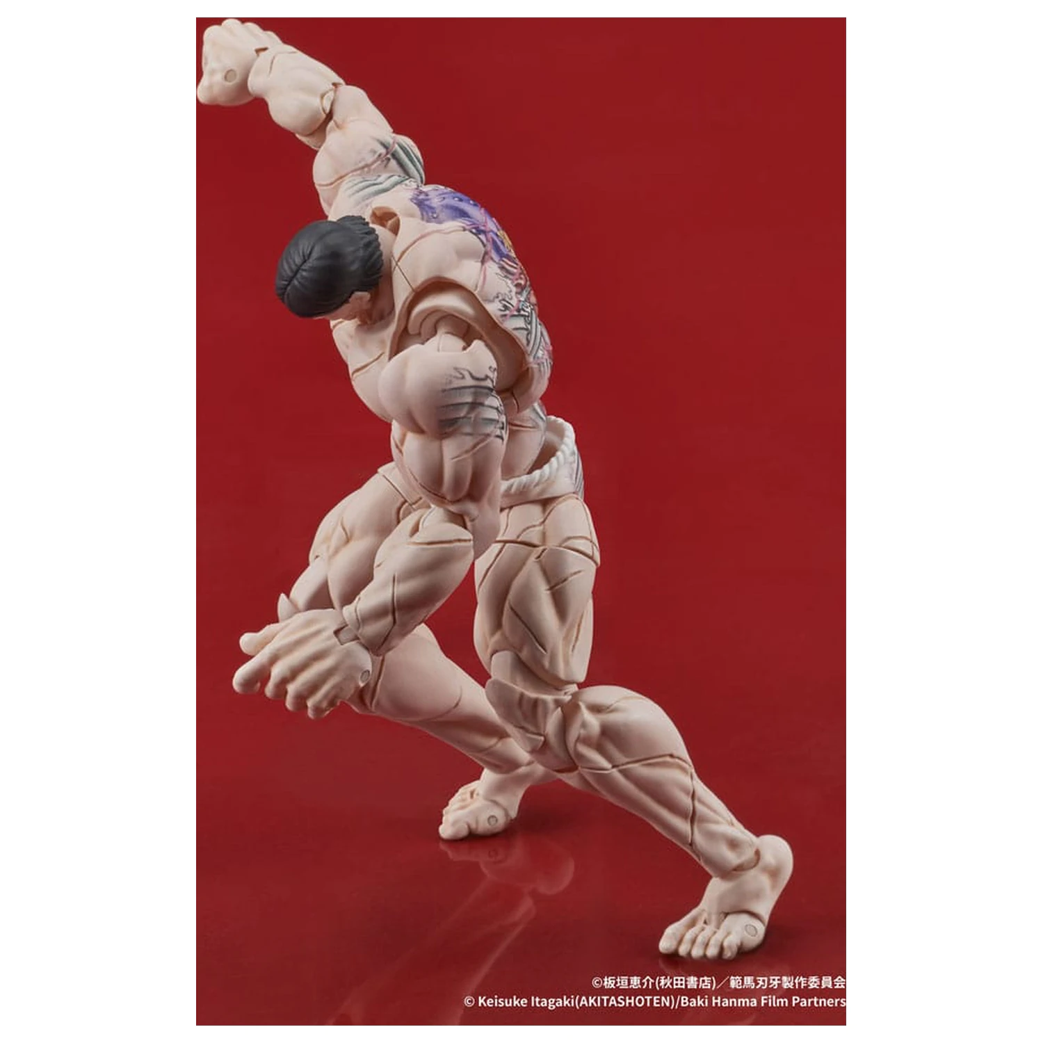 Baki Hanma Digaction figurina de actiune Kaoru Hanayama 7 cm poza produsului