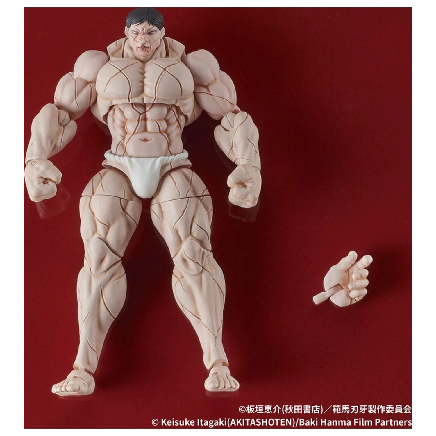 Baki Hanma Digaction figurina de actiune Kaoru Hanayama 7 cm poza produsului