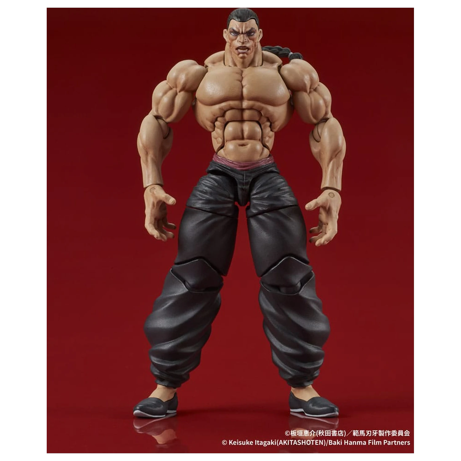 Baki Hanma Digaction figurina de actiune Retsu Kaioh 7 cm poza produsului