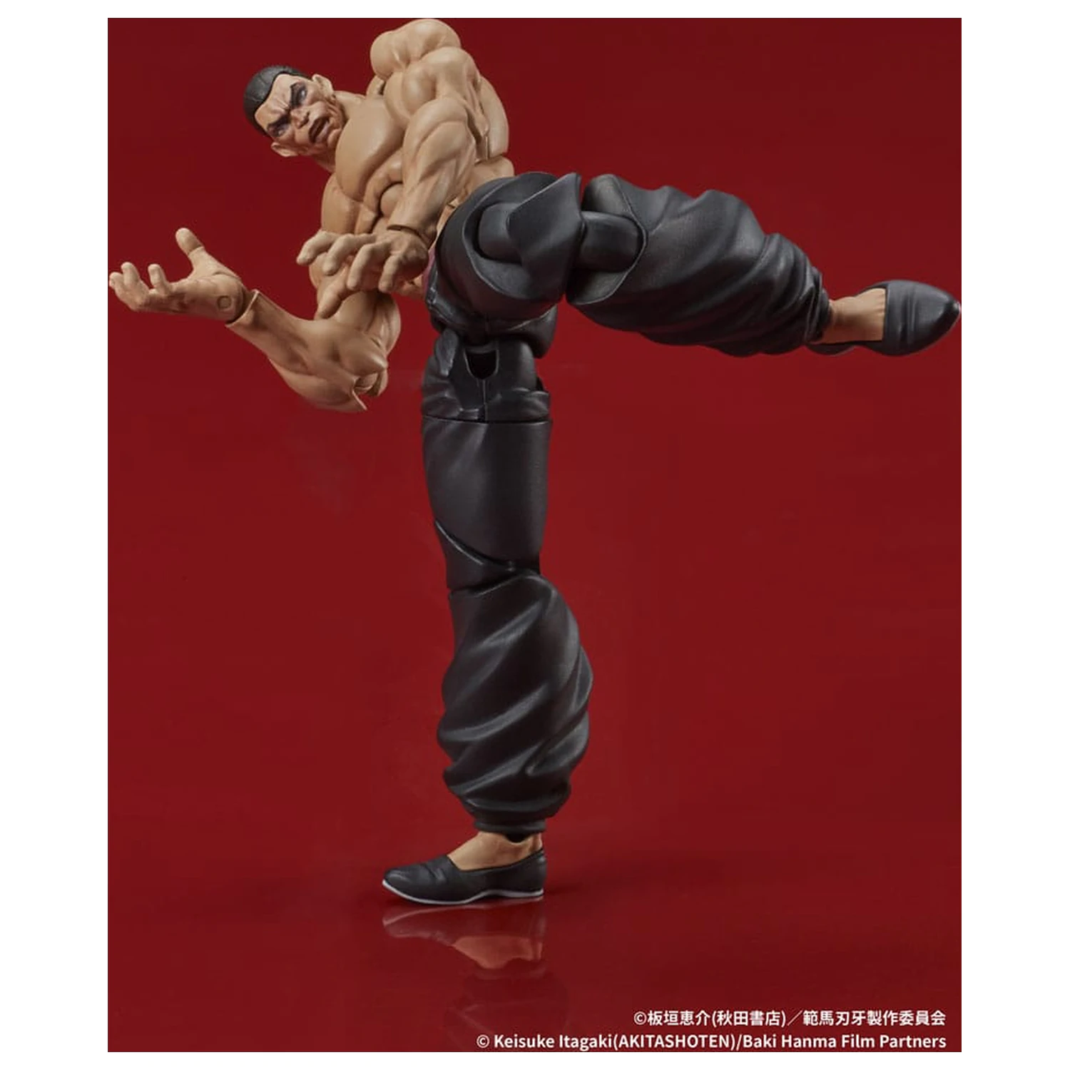 Baki Hanma Digaction figurina de actiune Retsu Kaioh 7 cm poza produsului