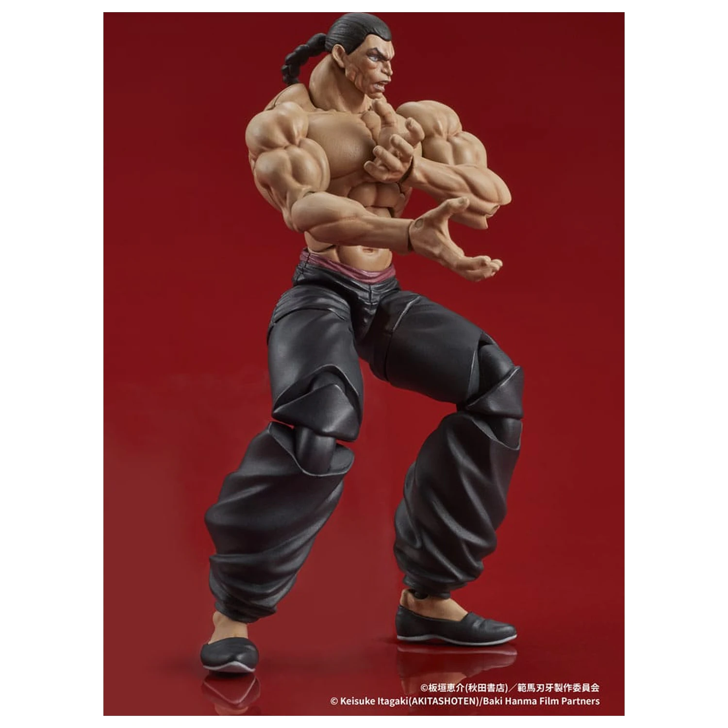 Baki Hanma Digaction figurina de actiune Retsu Kaioh 7 cm poza produsului