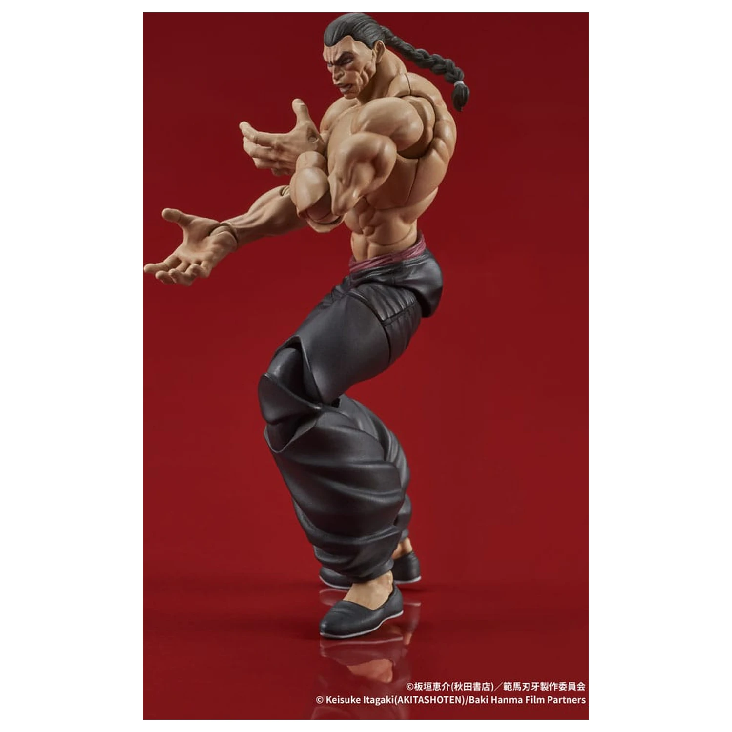 Baki Hanma Digaction figurina de actiune Retsu Kaioh 7 cm poza produsului