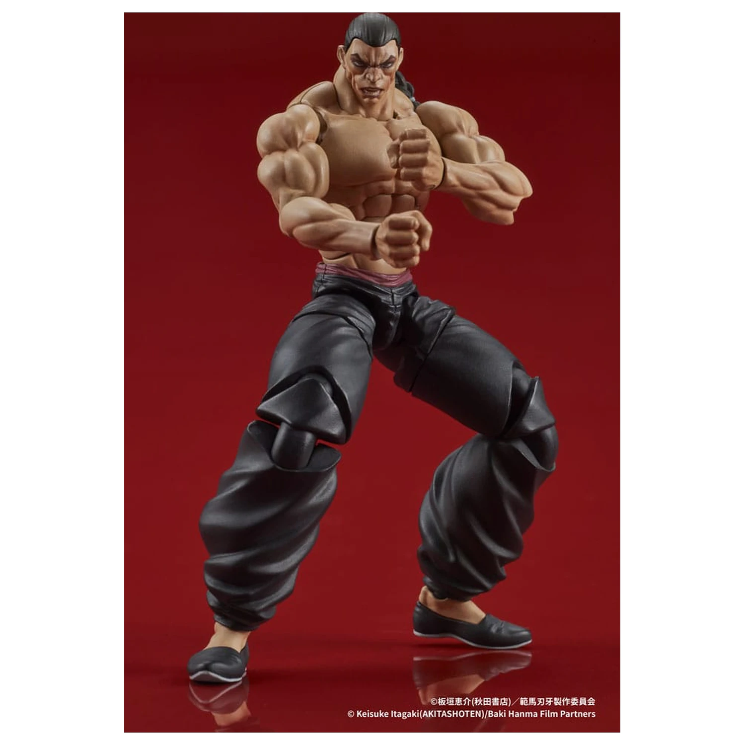 Baki Hanma Digaction figurina de actiune Retsu Kaioh 7 cm poza produsului