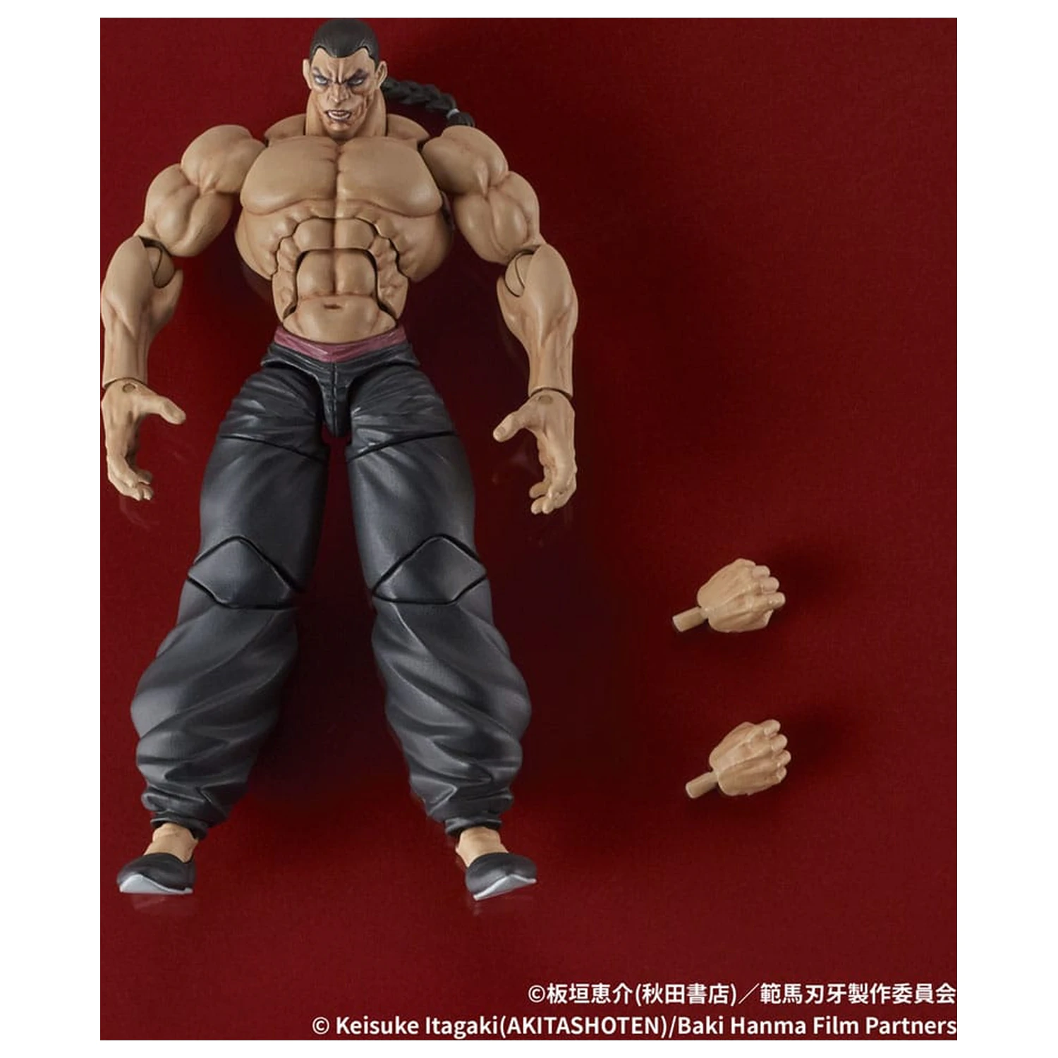 Baki Hanma Digaction figurina de actiune Retsu Kaioh 7 cm poza produsului