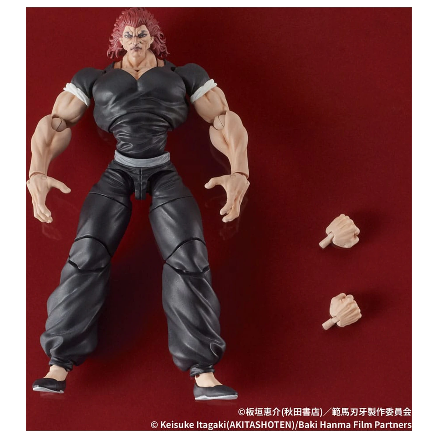 Baki Hanma Digaction figurina de actiune Yujiro Hanma 7 cm poza produsului