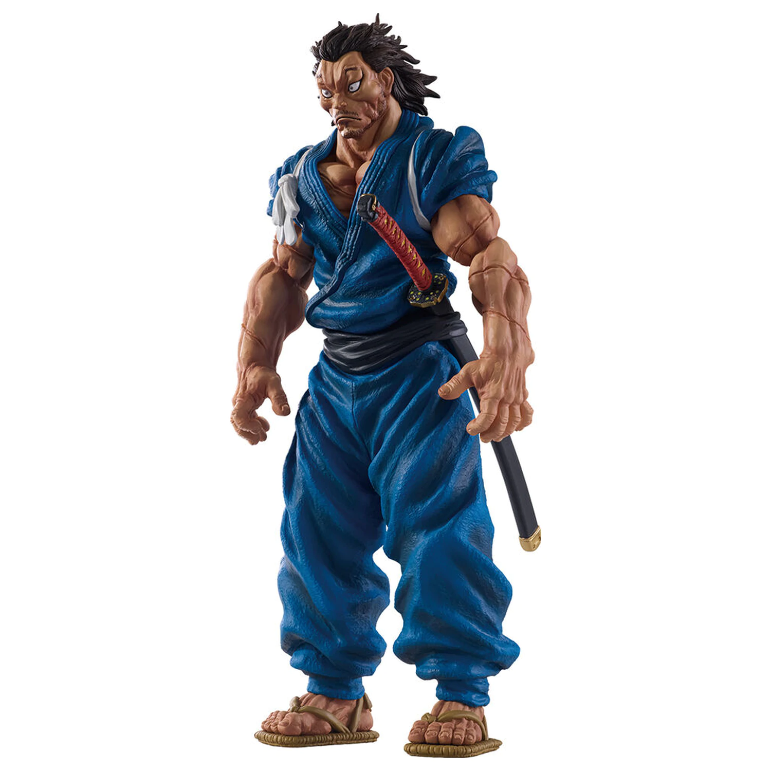 Baki Giant Heartbeat Musashi Miyamoto Ichibansho figurină 26 cm poza produsului
