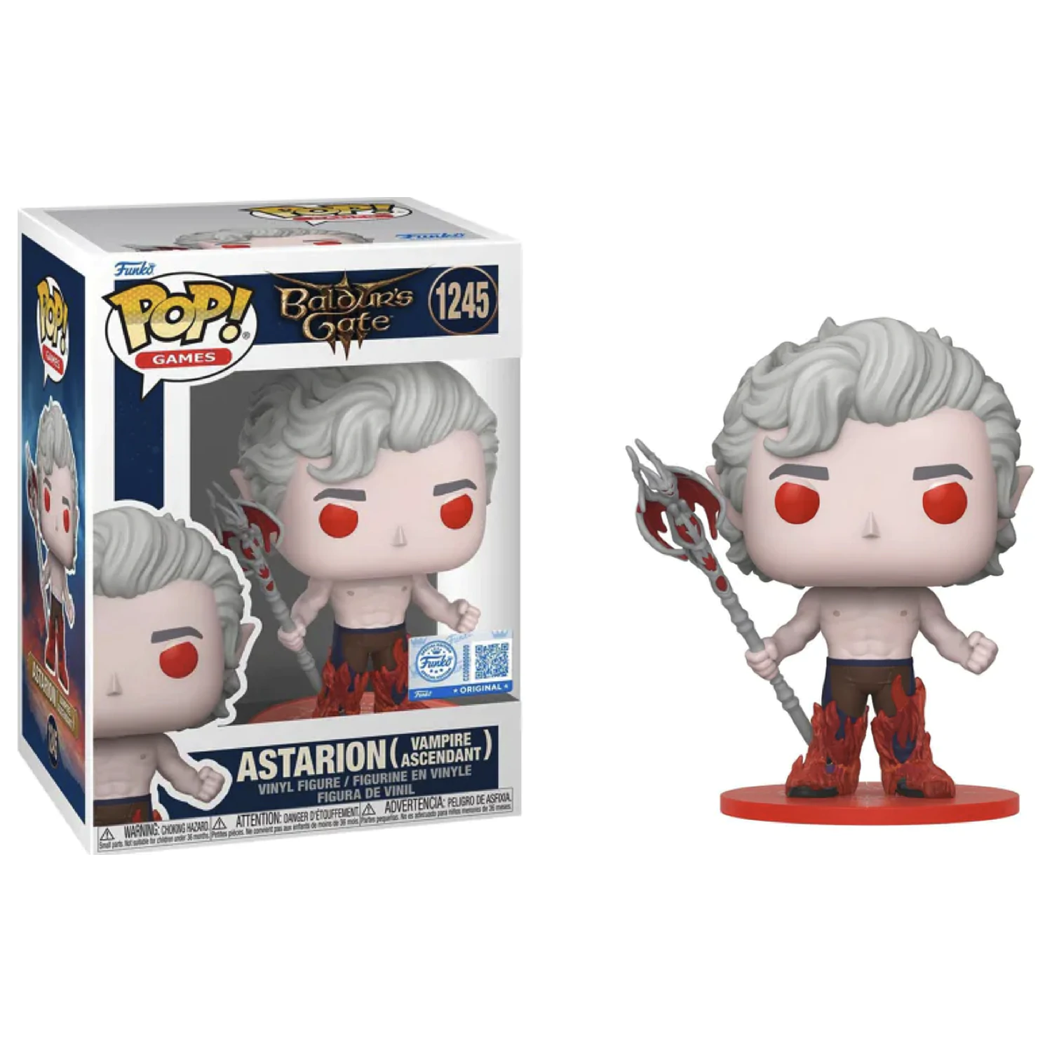 Baldur's Gate 3 Funko POP! Games N° 1245 Astarion (Vampire Ascendant) figurina poza produsului