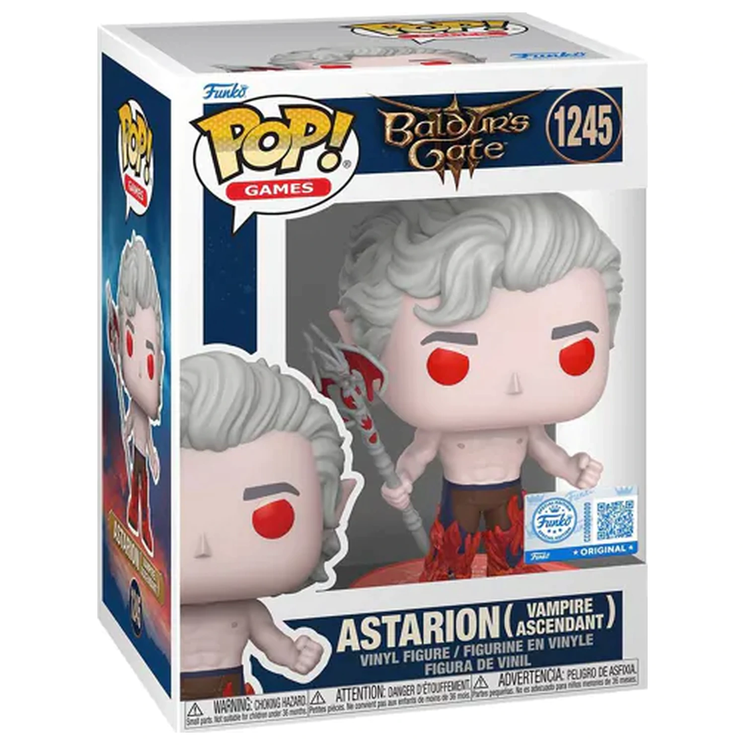 Baldur's Gate 3 Funko POP! Games N° 1245 Astarion (Vampire Ascendant) figurina poza produsului
