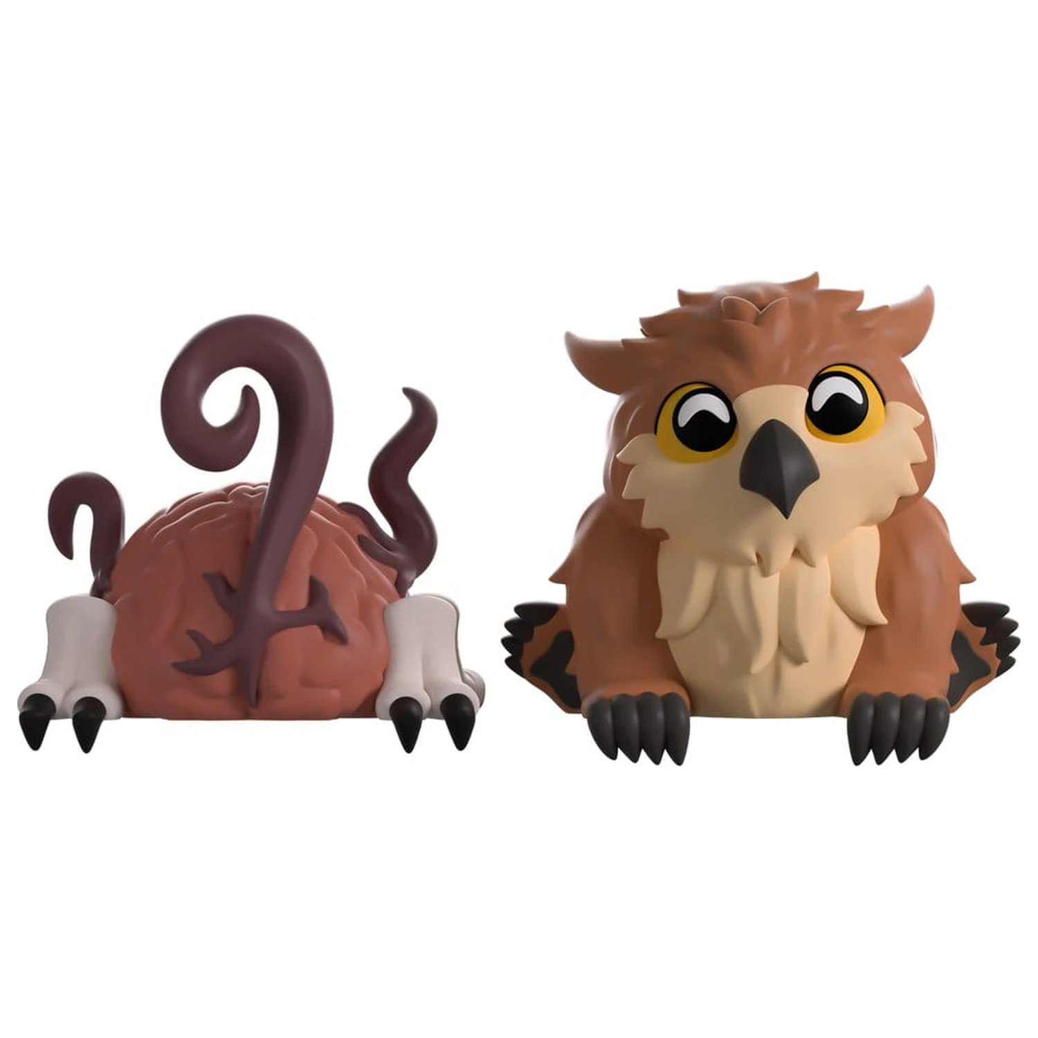 Baldur's Gate 3 Figurine din vinil Us & Owlbear 4 cm poza produsului