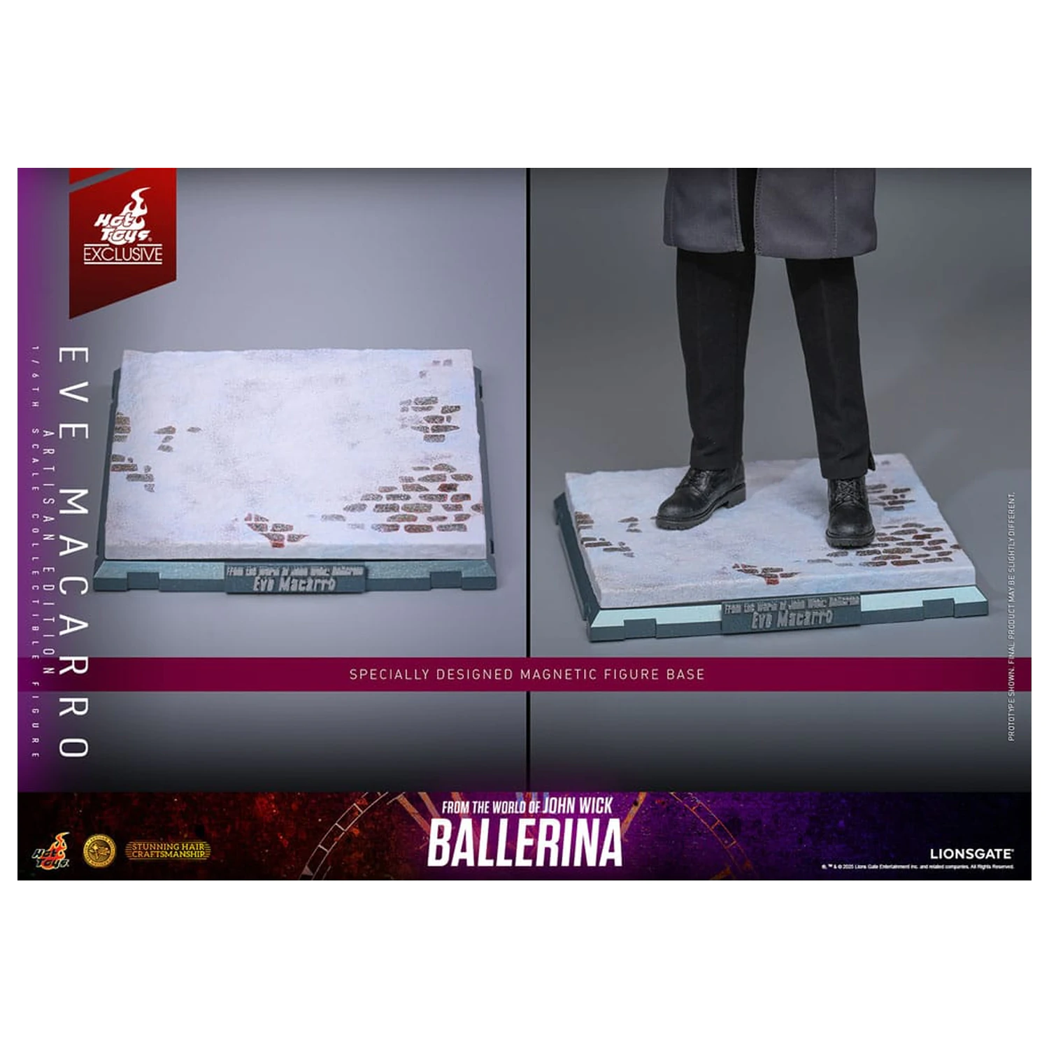 Figurina de actiune Ballerina 1/6 Eve Macarro (Artisan Editon) 28 cm poza produsului