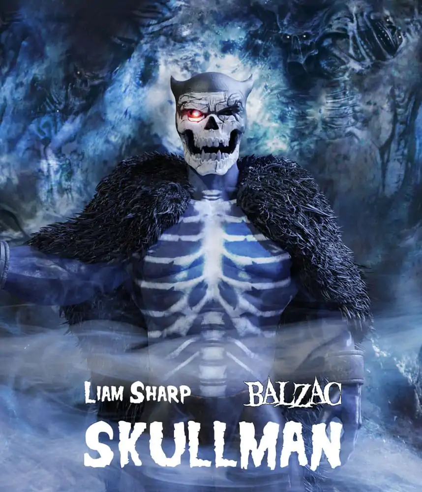 Balzac/Liam Sharp Statuie din rășină 1/12 Bărbat cu craniu barbar 17 cm poza produsului