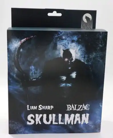 Balzac/Liam Sharp Statuie din rășină 1/12 Bărbat cu craniu barbar 17 cm poza produsului