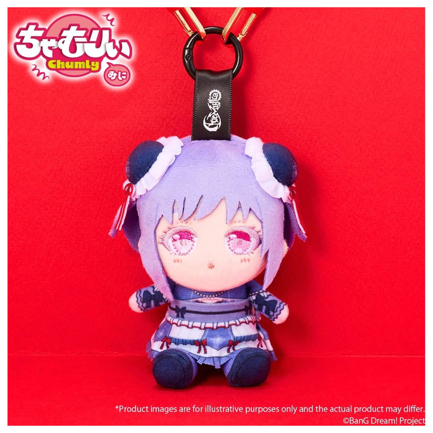 BanG Dream! Chamuri Mini Jucarie de plus Breloc Ave Mujica Senbi Toryo Ver. Amoris 10 cm poza produsului