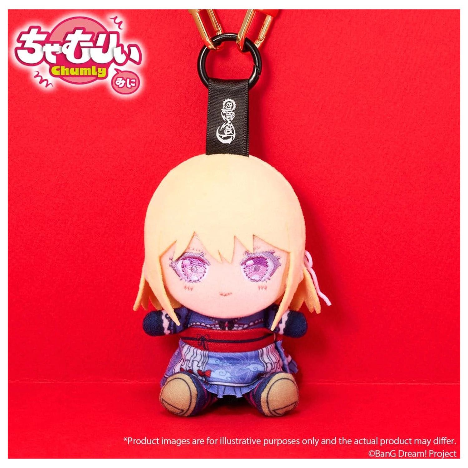 BanG Dream! Chamuri Mini Jucarie de pluș Breloc Ave Mujica Senbi Toryo Ver. Doloris 10 cm poza produsului