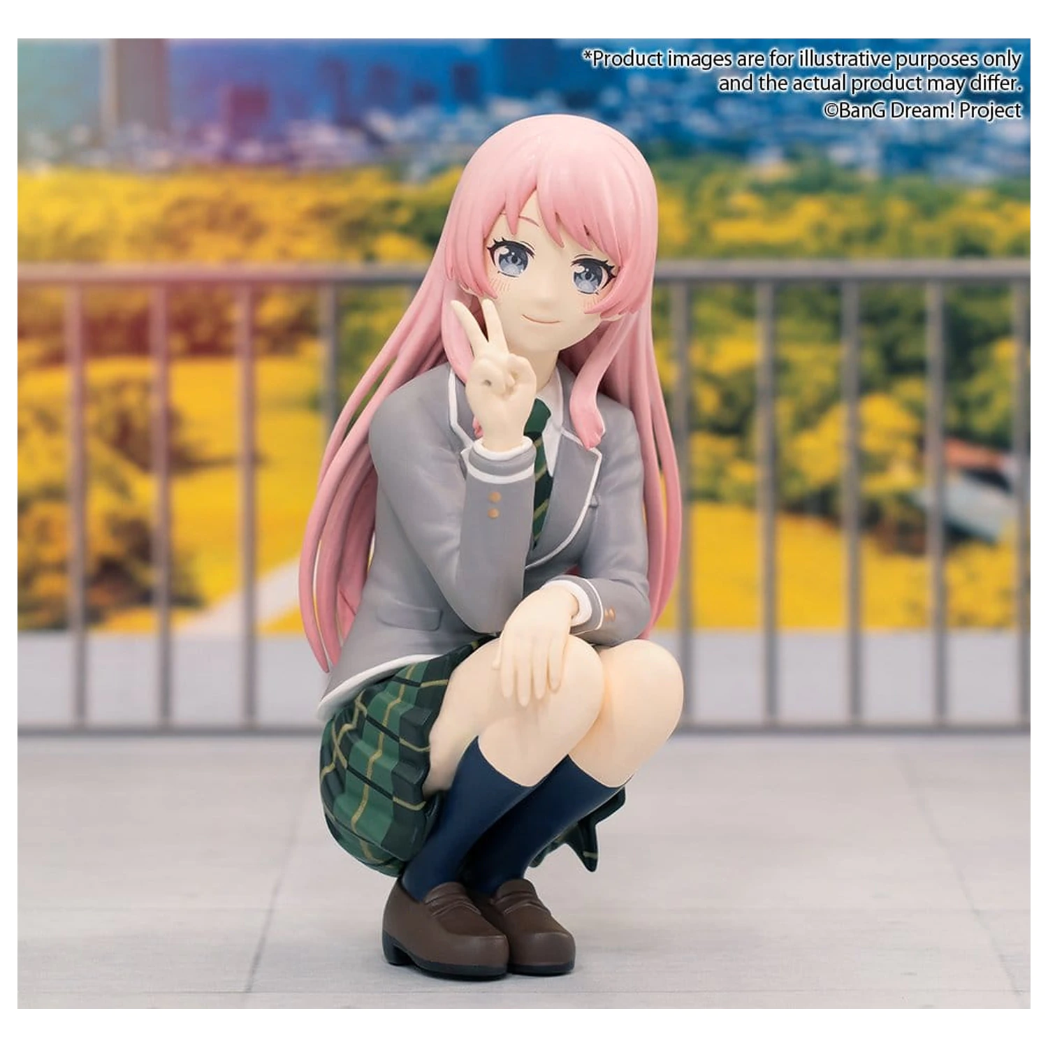 BanG Dream! My Go! Premium PVC Statuie Chihaya Anon Uniform Ver. 9 cm poza produsului