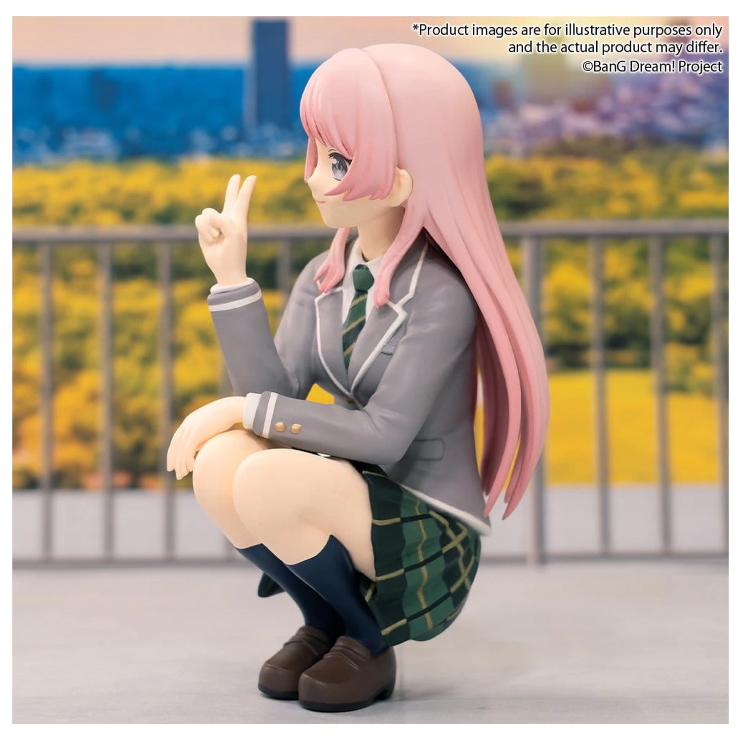BanG Dream! My Go! Premium PVC Statuie Chihaya Anon Uniform Ver. 9 cm poza produsului