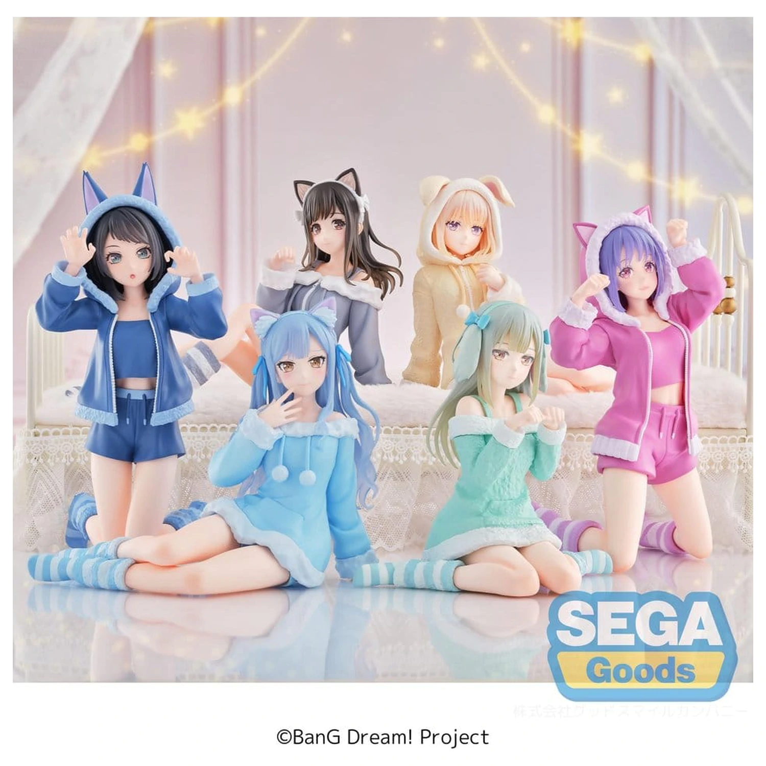 BanG Dream! Figurina PVC Yumemirize Uika Misumi Pajama Party! 9 cm poza produsului