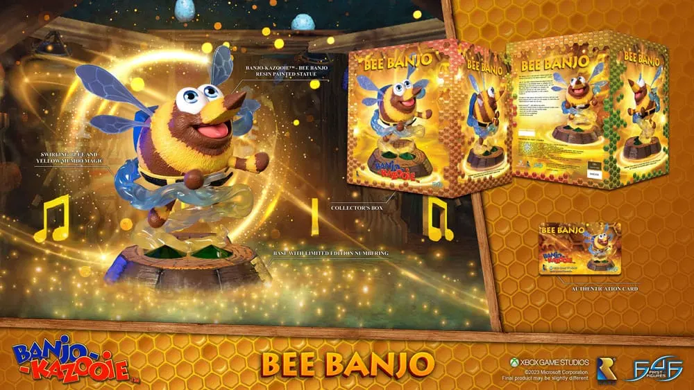 Statuie Banjo-Kazooie Bee Banjo 21 cm poza produsului