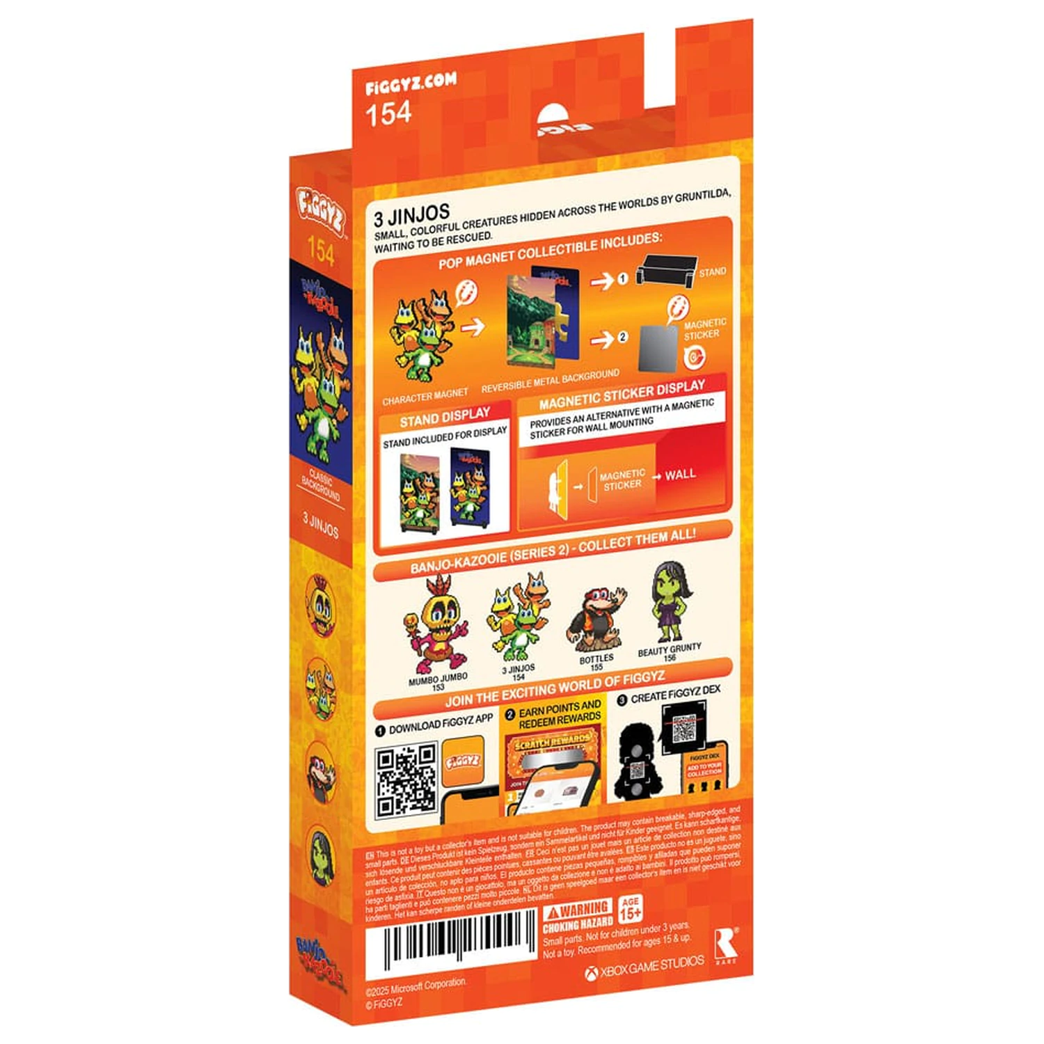 Banjo-Kazooie FiGGYZ Magnet de Colectie Jinjos 11 cm poza produsului