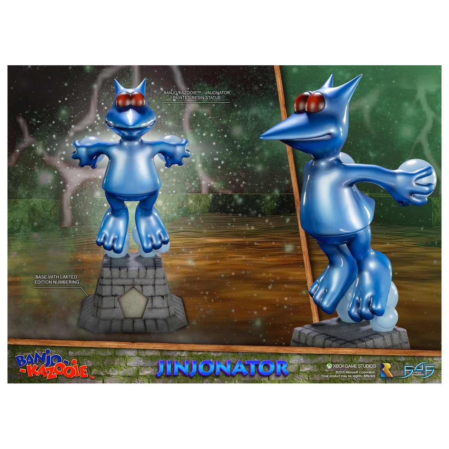 Banjo-Kazooie Resin Statuie Jinjonator 46 cm poza produsului