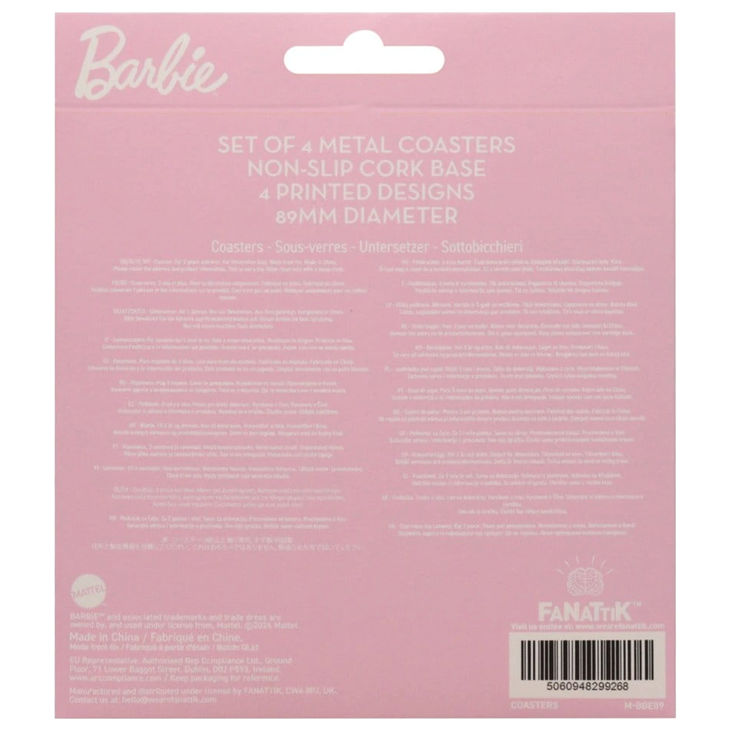 Barbie Coaster 4 bucati poza produsului