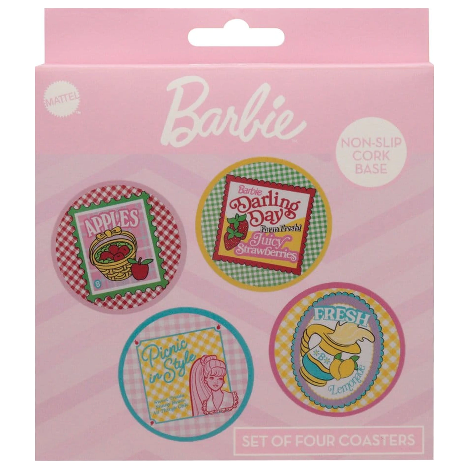 Barbie Coaster 4 bucati poza produsului