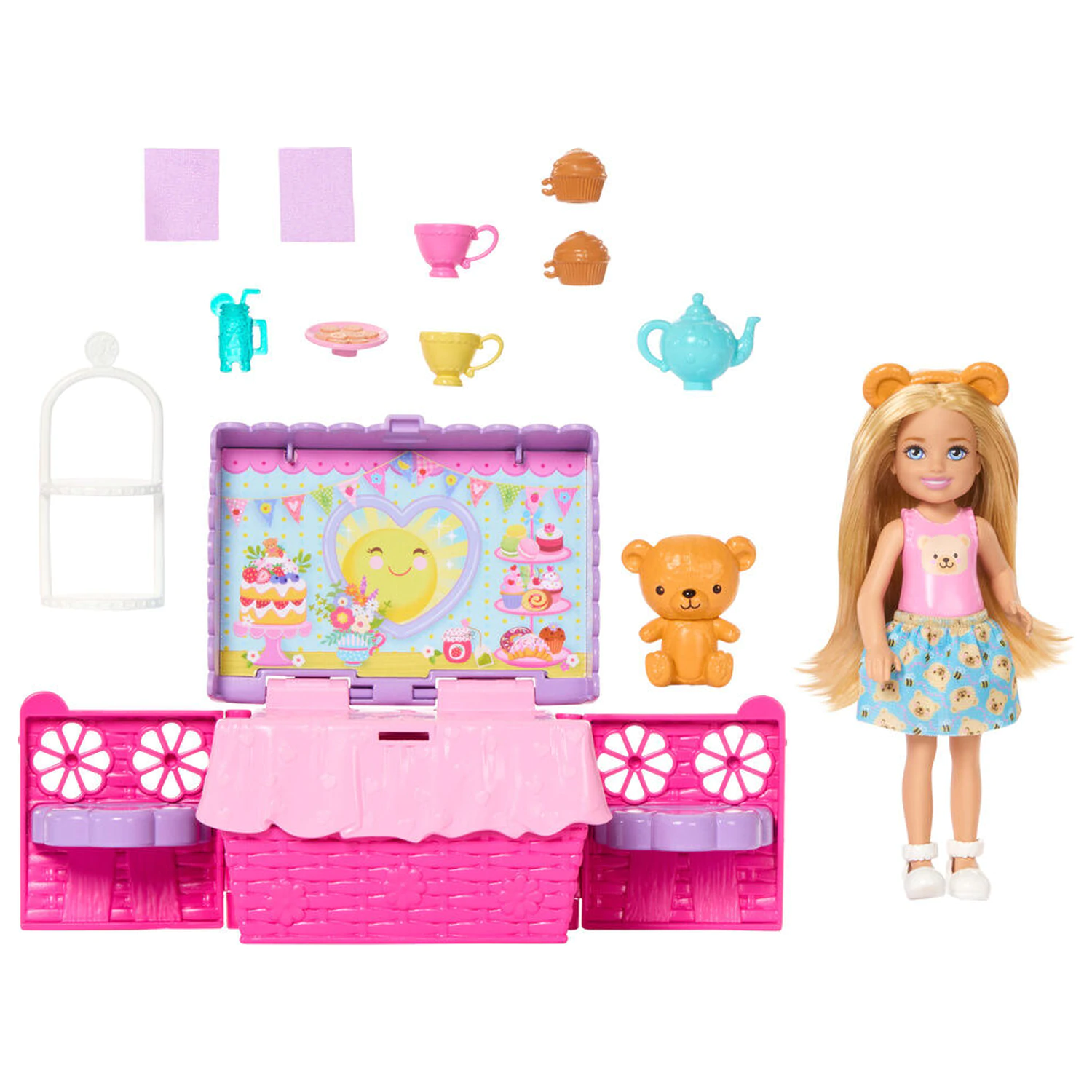 Barbie Club Chelsea Picnic papusa poza produsului