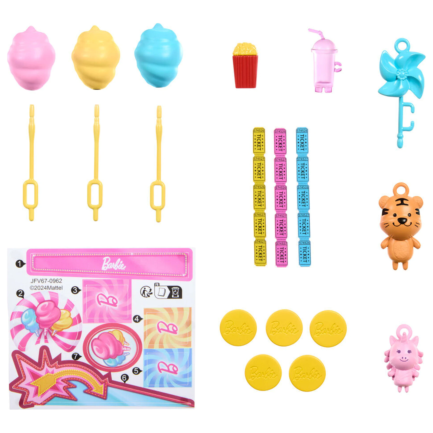 Barbie Cotton Candy papusa poza produsului
