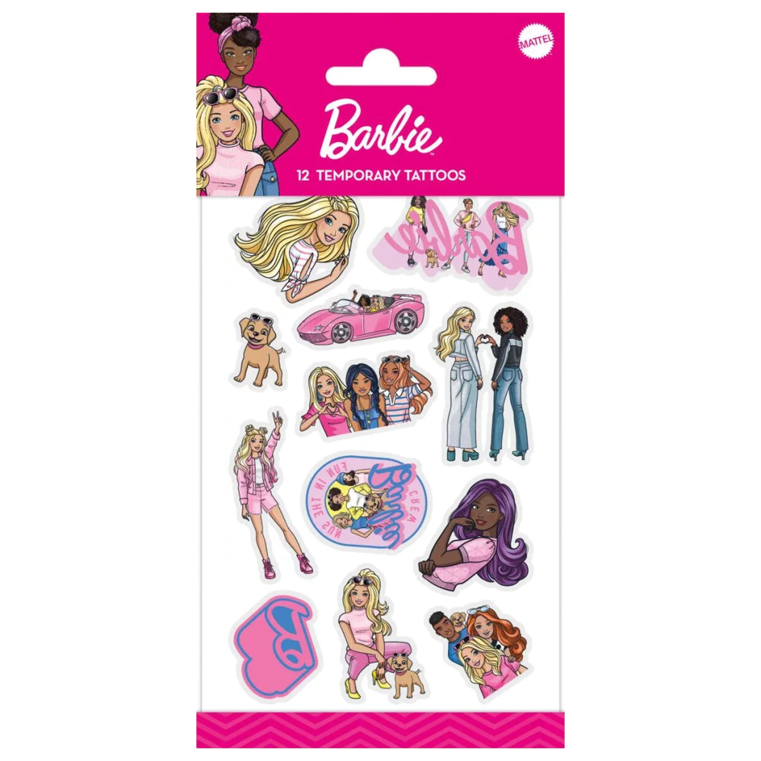 Barbie Crew tatuaje 12 piese poza produsului