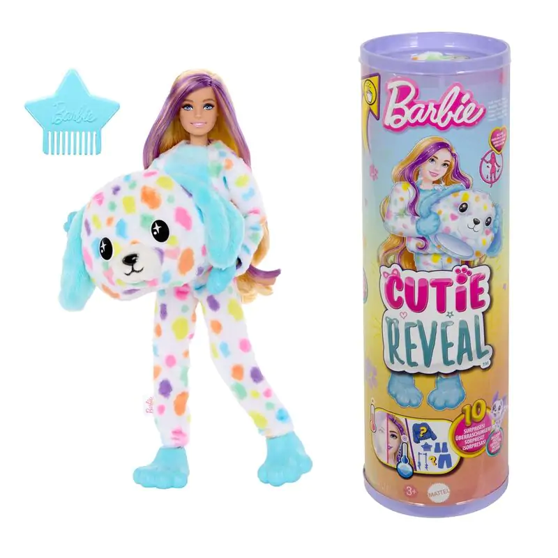 Barbie Cutie Reveal Dalmatian Dreams of colour păpușă poza produsului